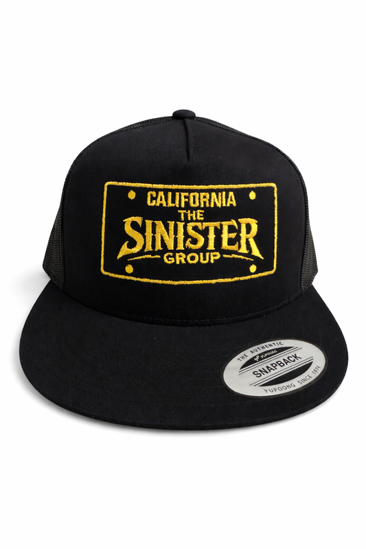 The Sinister Group License Plate Hat