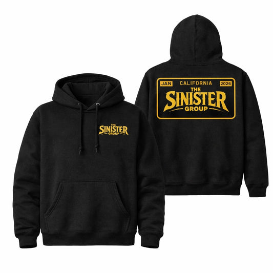 License Plate Hoodie - 700 Sweepstakes Entries